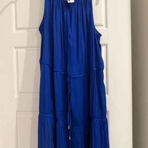 Lane Bryant Blue Sleeveless Dress